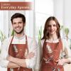 imageMaison dHermine 100 Cotton Apron for women with Pocket Kitchen Chef Apron for Men Easter decorations Cooking Baking Garden38  Ducks
