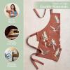 imageMaison dHermine 100 Cotton Apron for women with Pocket Kitchen Chef Apron for Men Easter decorations Cooking Baking Garden38  Ducks