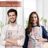 imageMaison dHermine 100 Cotton Apron for women with Pocket Kitchen Chef Apron for Men Easter decorations Cooking Baking Garden41  Wine