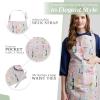 imageMaison dHermine 100 Cotton Apron for women with Pocket Kitchen Chef Apron for Men Easter decorations Cooking Baking Garden41  Wine