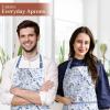 imageMaison dHermine 100 Cotton Apron for women with Pocket Kitchen Chef Apron for Men Easter decorations Cooking Baking GardenDutch Base