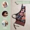 imageMaison dHermine 100 Cotton Apron for women with Pocket Kitchen Chef Apron for Men Easter decorations Cooking Baking GardenJacobean Florals