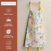 imageMaison dHermine 100 Cotton Apron for women with Pocket Kitchen Chef Apron for Men Easter decorations Cooking Baking GardenSitelle