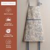imageMaison dHermine 100 Cotton Apron for women with Pocket Kitchen Chef Apron for Men Easter decorations Cooking Baking GardenThe Miller  Blue
