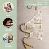 imageMaison dHermine 100 Cotton Apron for women with Pocket Kitchen Chef Apron for Men Easter decorations Cooking Baking GardenTrianon  Grey