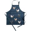 imageMaison dHermine 100 Cotton Apron for women with Pocket Kitchen Chef Apron for Men Easter decorations Cooking Baking Garden21  Meadow Rooster