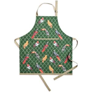 imageMaison dHermine 100 Cotton Apron for women with Pocket Kitchen Chef Apron for Men Easter decorations Cooking Baking Garden34  Tropical Birds