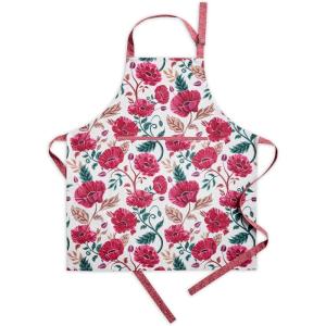 imageMaison dHermine 100 Cotton Apron for women with Pocket Kitchen Chef Apron for Men Easter decorations Cooking Baking Garden39  Poppy