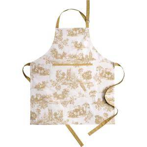 imageMaison dHermine 100 Cotton Apron for women with Pocket Kitchen Chef Apron for Men Easter decorations Cooking Baking GardenTrianon  Grey