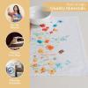 imageMaison dHermine Placemats Set of 4 100 Cotton Washable Cloth Place mats Home Kitchen Wedding Restaurant Buffet Party  Easter Decorations SpringSummer Chardon 13quot x 19quot30  Summer Whisper