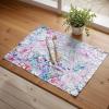 imageMaison dHermine Placemats Set of 4 100 Cotton Washable Cloth Place mats Home Kitchen Wedding Restaurant Buffet Party  Easter Decorations SpringSummer Chardon 13quot x 19quot25  Floral Love