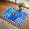 imageMaison dHermine Placemats Set of 4 100 Cotton Washable Cloth Place mats Home Kitchen Wedding Restaurant Buffet Party  Easter Decorations SpringSummer Chardon 13quot x 19quot22  Indigo Love