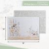 imageMaison dHermine Placemats Set of 4 100 Cotton Washable Cloth Place mats Home Kitchen Wedding Restaurant Buffet Party  Easter Decorations SpringSummer Chardon 13quot x 19quot15  Meadow Florals  Beige
