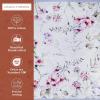 imageMaison dHermine Placemats Set of 4 100 Cotton Washable Cloth Place mats Home Kitchen Wedding Restaurant Buffet Party  Easter Decorations SpringSummer Chardon 13quot x 19quot21  Summer Floral