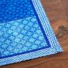 imageMaison dHermine Placemats Set of 4 100 Cotton Washable Cloth Place mats Home Kitchen Wedding Restaurant Buffet Party  Easter Decorations SpringSummer Chardon 13quot x 19quot22  Indigo Love