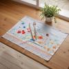 imageMaison dHermine Placemats Set of 4 100 Cotton Washable Cloth Place mats Home Kitchen Wedding Restaurant Buffet Party  Easter Decorations SpringSummer Chardon 13quot x 19quot30  Summer Whisper