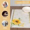 imageMaison dHermine Placemats Set of 4 100 Cotton Washable Cloth Place mats Home Kitchen Wedding Restaurant Buffet Party  Easter Decorations SpringSummer Chardon 13quot x 19quot20  Candice