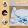 imageMaison dHermine Placemats Set of 4 100 Cotton Washable Cloth Place mats Home Kitchen Wedding Restaurant Buffet Party  Easter Decorations SpringSummer Chardon 13quot x 19quot18  Lazy Summer Days