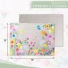 imageMaison dHermine Placemats Set of 4 100 Cotton Washable Cloth Place mats Home Kitchen Wedding Restaurant Buffet Party  Easter Decorations SpringSummer Chardon 13quot x 19quot16  Jardin Dete  Fog