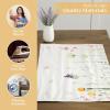imageMaison dHermine Placemats Set of 4 100 Cotton Washable Cloth Place mats Home Kitchen Wedding Restaurant Buffet Party  Easter Decorations SpringSummer Chardon 13quot x 19quot02  Botanical Fresh