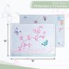 imageMaison dHermine Placemats Set of 4 100 Cotton Washable Cloth Place mats Home Kitchen Wedding Restaurant Buffet Party  Easter Decorations SpringSummer Chardon 13quot x 19quot17  Blossoms in Spring