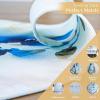 imageMaison dHermine Placemats Set of 4 100 Cotton Washable Cloth Place mats Home Kitchen Wedding Restaurant Buffet Party  Easter Decorations SpringSummer Chardon 13quot x 19quot18  Lazy Summer Days