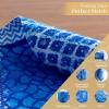 imageMaison dHermine Placemats Set of 4 100 Cotton Washable Cloth Place mats Home Kitchen Wedding Restaurant Buffet Party  Easter Decorations SpringSummer Chardon 13quot x 19quot22  Indigo Love