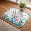imageMaison dHermine Placemats Set of 4 100 Cotton Washable Cloth Place mats Home Kitchen Wedding Restaurant Buffet Party  Easter Decorations SpringSummer Chardon 13quot x 19quot09  Tropiques