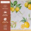 imageMaison dHermine Placemats Set of 4 100 Cotton Washable Cloth Place mats Home Kitchen Wedding Restaurant Buffet Party  Easter Decorations SpringSummer Chardon 13quot x 19quot06  Limoncello