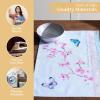 imageMaison dHermine Placemats Set of 4 100 Cotton Washable Cloth Place mats Home Kitchen Wedding Restaurant Buffet Party  Easter Decorations SpringSummer Chardon 13quot x 19quot17  Blossoms in Spring