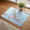 imageMaison dHermine Placemats Set of 4 100 Cotton Washable Cloth Place mats Home Kitchen Wedding Restaurant Buffet Party  Easter Decorations SpringSummer Chardon 13quot x 19quot26  Ibiza