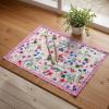 imageMaison dHermine Placemats Set of 4 100 Cotton Washable Cloth Place mats Home Kitchen Wedding Restaurant Buffet Party  Easter Decorations SpringSummer Chardon 13quot x 19quot28  Chardon