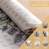 imageMaison dHermine Placemats Set of 4 100 Cotton Washable Cloth Place mats Home Kitchen Wedding Restaurant Buffet Party  Easter Decorations SpringSummer Chardon 13quot x 19quot13  Fanny Lavender