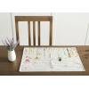 imageMaison dHermine Placemats Set of 4 100 Cotton Washable Cloth Place mats Home Kitchen Wedding Restaurant Buffet Party  Easter Decorations SpringSummer Chardon 13quot x 19quot02  Botanical Fresh