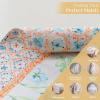 imageMaison dHermine Placemats Set of 4 100 Cotton Washable Cloth Place mats Home Kitchen Wedding Restaurant Buffet Party  Easter Decorations SpringSummer Chardon 13quot x 19quot30  Summer Whisper