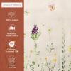 imageMaison dHermine Placemats Set of 4 100 Cotton Washable Cloth Place mats Home Kitchen Wedding Restaurant Buffet Party  Easter Decorations SpringSummer Chardon 13quot x 19quot02  Botanical Fresh