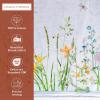 imageMaison dHermine Placemats Set of 4 100 Cotton Washable Cloth Place mats Home Kitchen Wedding Restaurant Buffet Party  Easter Decorations SpringSummer Chardon 13quot x 19quot08  Fleurs De Mai