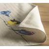 imageMaison dHermine Placemats Set of 4 100 Cotton Washable Cloth Place mats Home Kitchen Wedding Restaurant Buffet Party  Easter Decorations SpringSummer Chardon 13quot x 19quot05  Birdies on Wire