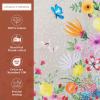 imageMaison dHermine Placemats Set of 4 100 Cotton Washable Cloth Place mats Home Kitchen Wedding Restaurant Buffet Party  Easter Decorations SpringSummer Chardon 13quot x 19quot16  Jardin Dete  Fog