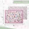 imageMaison dHermine Placemats Set of 4 100 Cotton Washable Cloth Place mats Home Kitchen Wedding Restaurant Buffet Party  Easter Decorations SpringSummer Chardon 13quot x 19quot28  Chardon