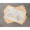 imageMaison dHermine Placemats Set of 4 100 Cotton Washable Cloth Place mats Home Kitchen Wedding Restaurant Buffet Party  Easter Decorations SpringSummer Chardon 13quot x 19quot23  Easter Zest