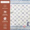 imageMaison dHermine Placemats Set of 4 100 Cotton Washable Cloth Place mats Home Kitchen Wedding Restaurant Buffet Party  Easter Decorations SpringSummer Chardon 13quot x 19quot03  Faience