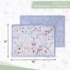 imageMaison dHermine Placemats Set of 4 100 Cotton Washable Cloth Place mats Home Kitchen Wedding Restaurant Buffet Party  Easter Decorations SpringSummer Chardon 13quot x 19quot21  Summer Floral