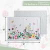imageMaison dHermine Placemats Set of 4 100 Cotton Washable Cloth Place mats Home Kitchen Wedding Restaurant Buffet Party  Easter Decorations SpringSummer Chardon 13quot x 19quot12  Printemps