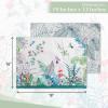 imageMaison dHermine Placemats Set of 4 100 Cotton Washable Cloth Place mats Home Kitchen Wedding Restaurant Buffet Party  Easter Decorations SpringSummer Chardon 13quot x 19quot09  Tropiques
