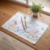 imageMaison dHermine Placemats Set of 4 100 Cotton Washable Cloth Place mats Home Kitchen Wedding Restaurant Buffet Party  Easter Decorations SpringSummer Chardon 13quot x 19quot29  Easter Dew