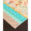 imageMaison dHermine Placemats Set of 4 100 Cotton Washable Cloth Place mats Home Kitchen Wedding Restaurant Buffet Party  Easter Decorations SpringSummer Chardon 13quot x 19quot27  Luxury Loft  Peach
