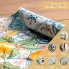 imageMaison dHermine Placemats Set of 4 100 Cotton Washable Cloth Place mats Home Kitchen Wedding Restaurant Buffet Party  Easter Decorations SpringSummer Chardon 13quot x 19quot14  Agrume