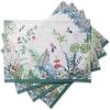 imageMaison dHermine Placemats Set of 4 100 Cotton Washable Cloth Place mats Home Kitchen Wedding Restaurant Buffet Party  Easter Decorations SpringSummer Chardon 13quot x 19quot09  Tropiques