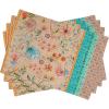 imageMaison dHermine Placemats Set of 4 100 Cotton Washable Cloth Place mats Home Kitchen Wedding Restaurant Buffet Party Easter Decorations SpringSummer Chardon 13quot x 19quot27 Luxury Loft Peach